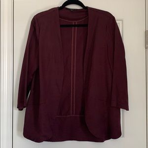 Plum/Burgundy lose fitting blazer